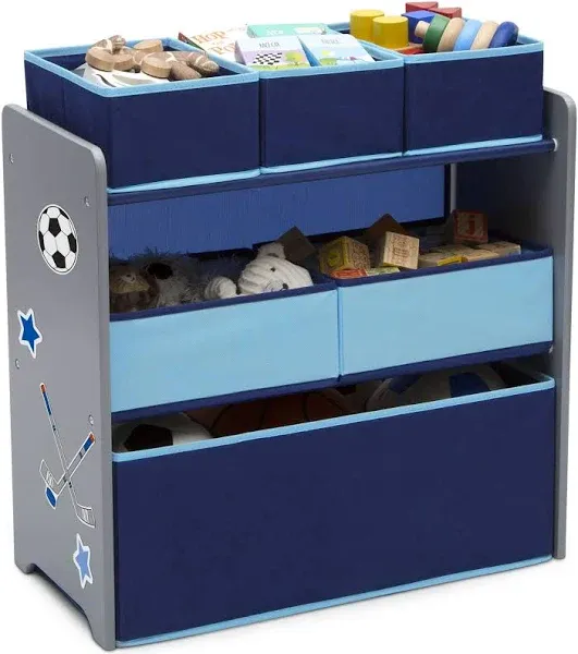 Delta Children Design and Store 6 Bin Toy Organizer