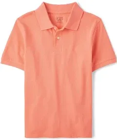 The Children's Place Boys Short Sleeve Pique Polo