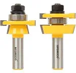 Shaker 2 Bit Rail and Stile Router Bit Set