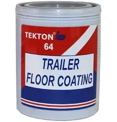 Protects Trailer Floors, Ramps and Walls (Black, 1 Gallon) Includes 1 Foam Cover