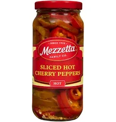 Mezzetta Cherry Peppers, Sweet, Mild - 16 fl oz