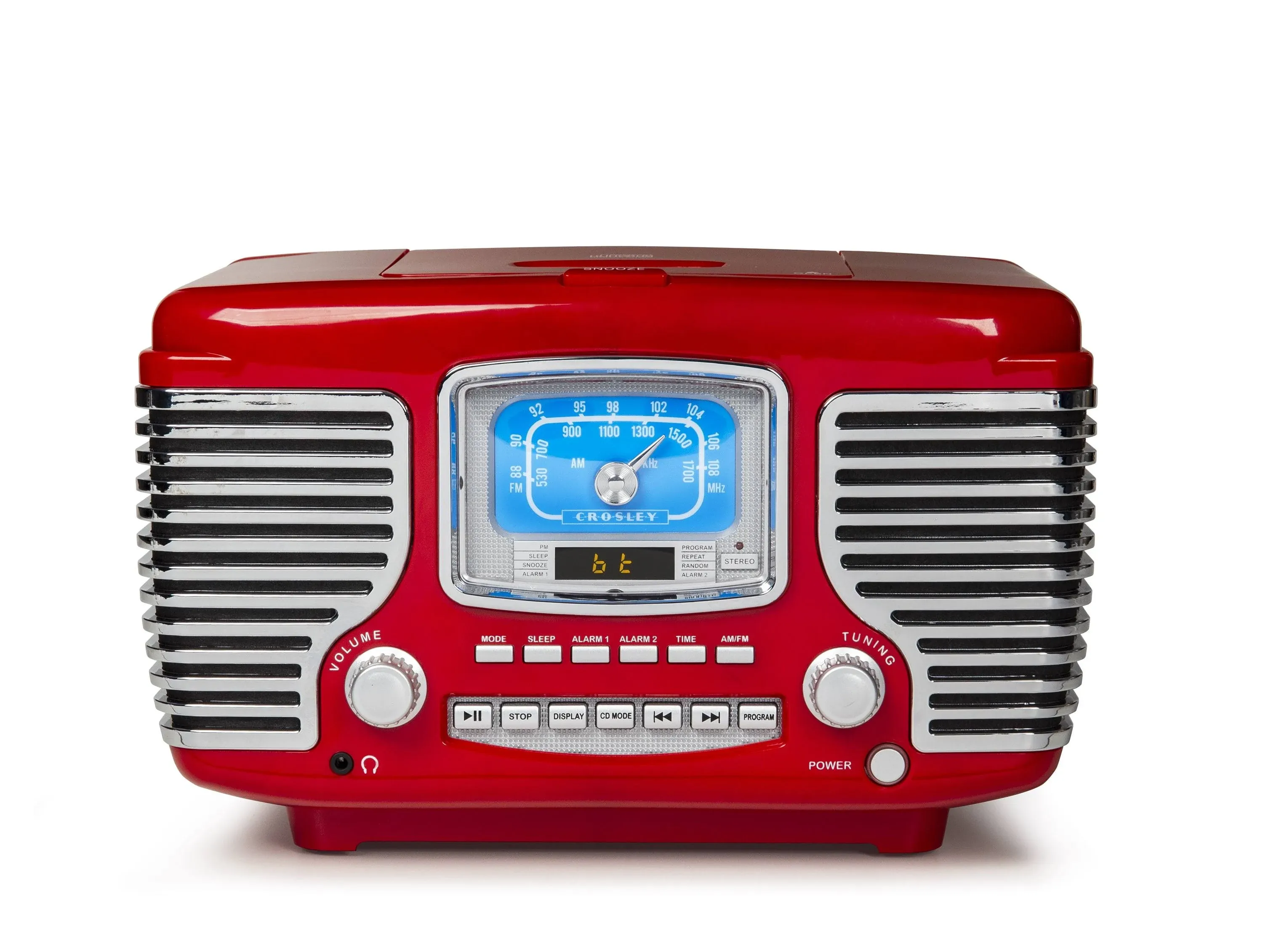 Crosley - Corsair Radio CD Player - Red