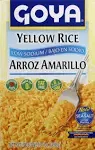 Goya Yellow Rice, Low Sodium, Arroz Amarillo - 7 oz