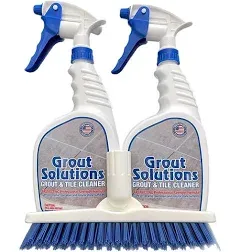 Tile Cleaner, Professional Grade Grout Cleaner, Powerful Bathroom Tile Cleaner and Floor Stain Remover, Made in the USA, 32 oz.