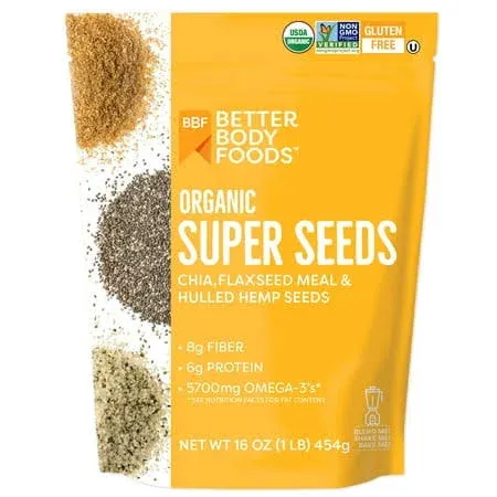 BetterBody Foods Organic Super Seeds (1 lbs)