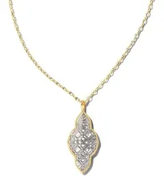 Kendra Scott Abbie Long Pendant Necklace in Mixed Metal