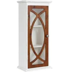 Kate and Laurel Quinlan Decorative Wood Wall Cabinet