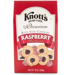 Knott's Berry Farm Premium Shortbread Cookies, Raspberry, 2 oz, 12 CT