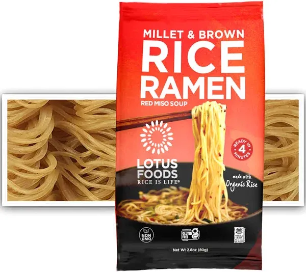 Lotus Foods Millet Brown Rice Ramen