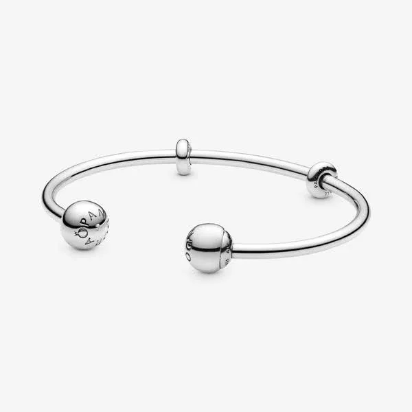 Pandora Open Bangle Charm Bracelet