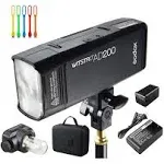 Godox AD200 200Ws 2.4G TTL Speedlite Flash Strobe 1/8000 HSS Monolight with 2900