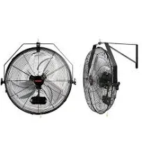 Industrial Wall Mount Fan Oscillating Metal Fan 17.6&#039;&#039; 3 Speed Waterproof