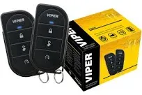 Viper 1-Way Security and Remote Start System 1/4 Mile Range +2 Door Locks 5105V