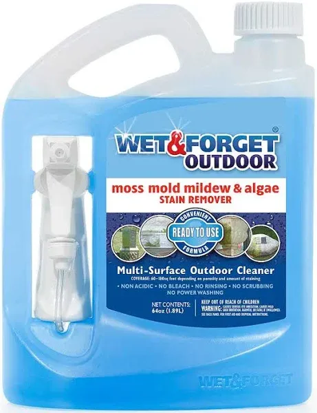 Wet & Forget Moss, Mold, Mildew, & Algae Stain Remover