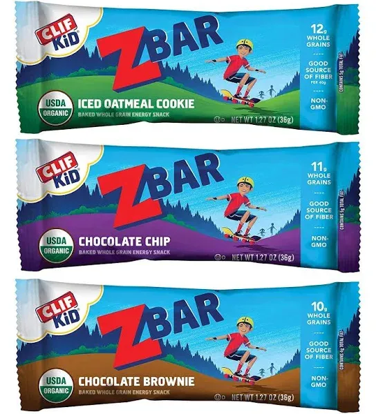 CLIF Kid ZBar Variety Pack Snack Bar