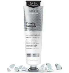 Boka Fluoride Free Toothpaste- Nano Hydroxyapatite, Remineralizing, Sensitive Teeth, Whitening