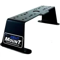 Dek-It Boat Fish Finder Deck Mount, Mount for Fish Finders &amp; Depth Finders, Bass