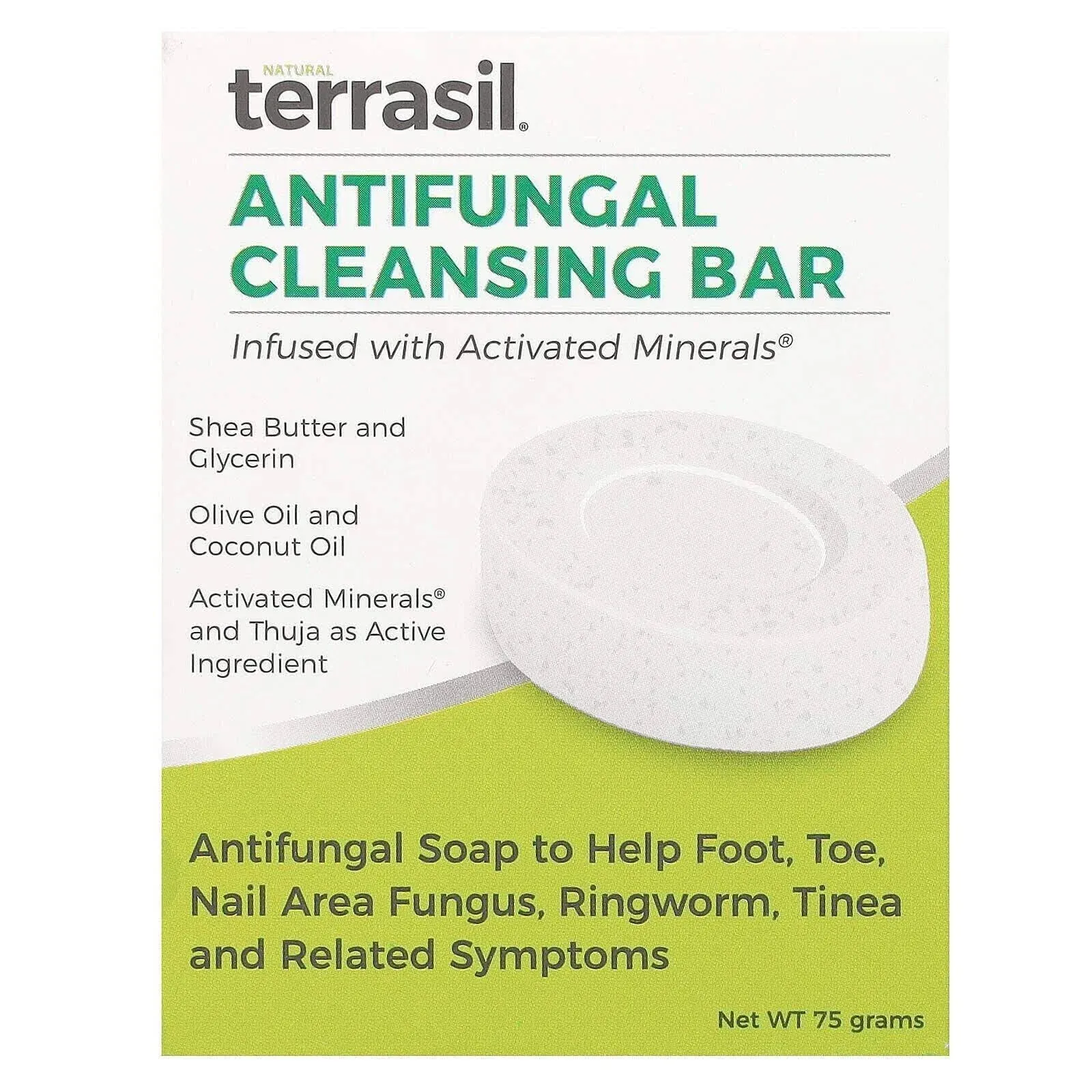 Terrasil, Antifungal Cleansing Bar, 75 G