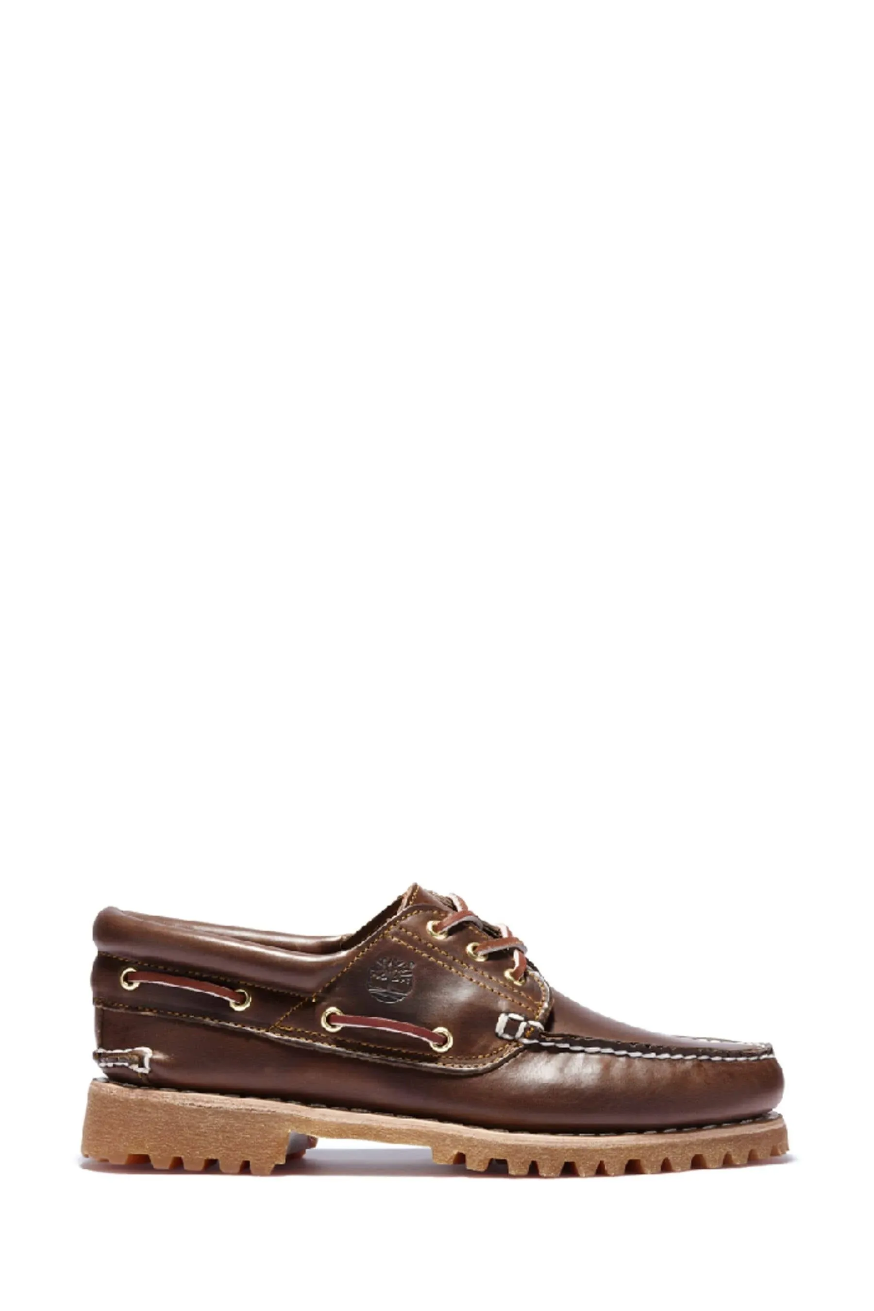 Timberland Brown Classic 3 Eye Boat Shoes