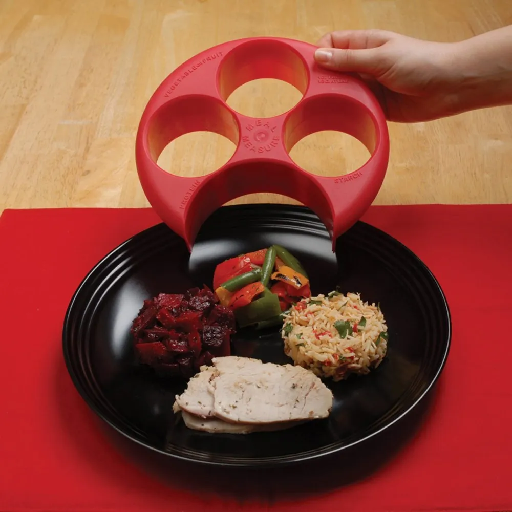 Meal Measure Portion Control System- Red