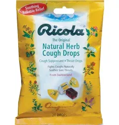 Ricola Cough Drops Original Herb