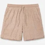 Ugg Tasman Jacquard French Terry Shorts in Putty