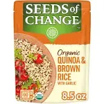 Seeds of Change Organic Rice Brown & Quinoa with Garlic