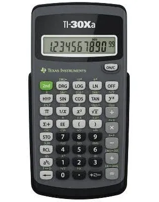 Texas Instruments Ti-30Xa Scientific Calculator, 10-Digit Lcd, Case of 2