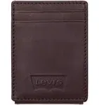 Levi's Men's RFID Slim Everyday Magnetic Front Pocket Card Case Wallet