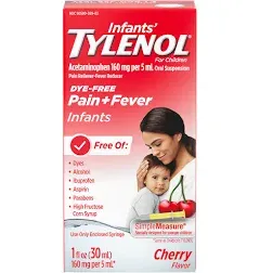 Tylenol Infants' Pain & Fever Dye-Free