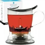 Aberdeen Tea Infuser Teapot &amp; Smart Tea Maker - Bpa-Free, Drip-Free Design | Coa