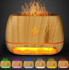 Beyn 3-in-1 Himalayan Salt Rock Scent Diffuser