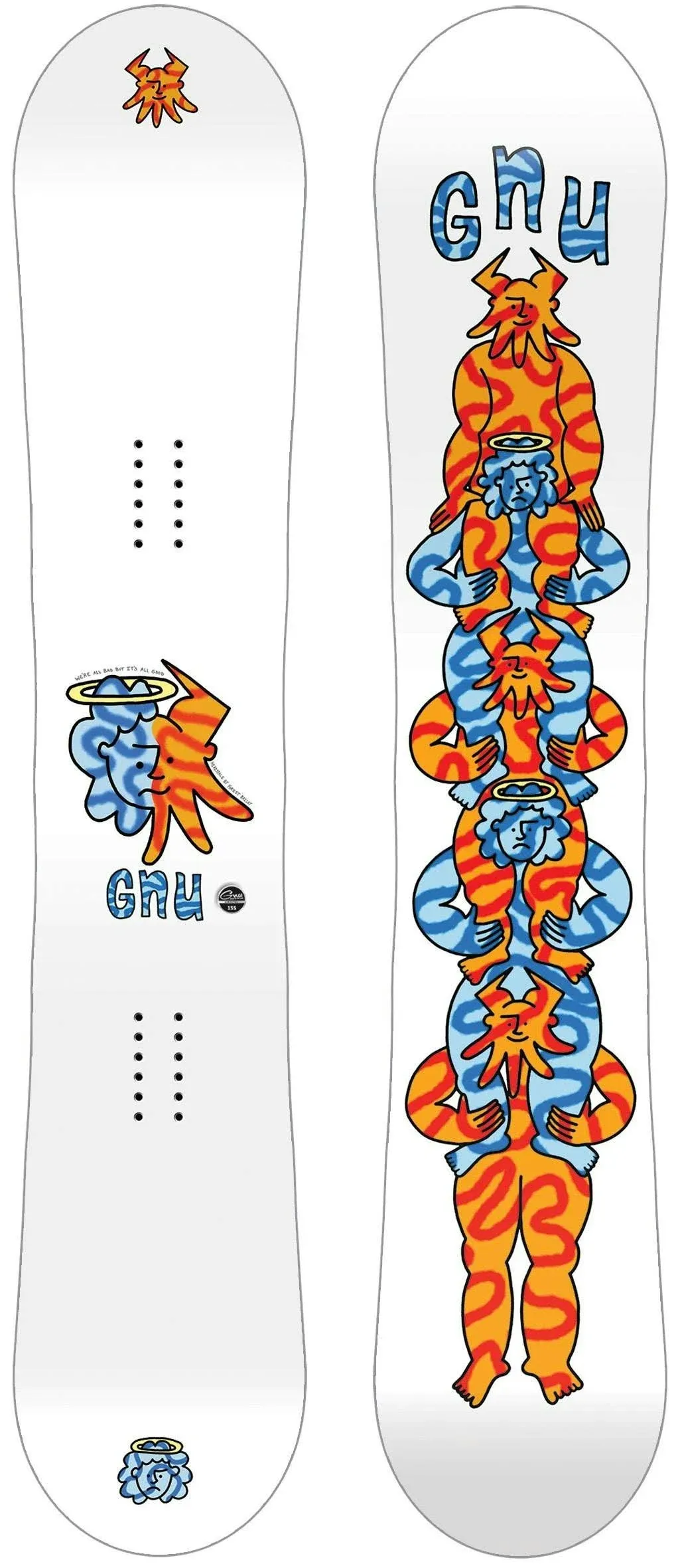 GNU Head Space Snowboard · 2024 · 155 cm