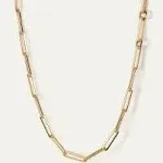 Jenny Bird - Stevie Chain Necklace in Gold