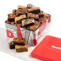 David's Cookies Assorted Brownies & Crumb Cake Gift Basket Tin