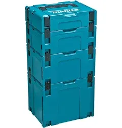 Makita A-60545 MAKPAC Connector Storage Case Set of 4 Pieces