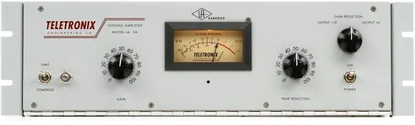 Universal Audio LA-2A Leveling Amplifier / Optical Compressor 2000 - Present - Gray | Reverb