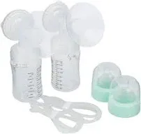 Motif LUNA Double Electric Breast Pump with Two Sealed Bottle Sets 24mm &amp; 21mm