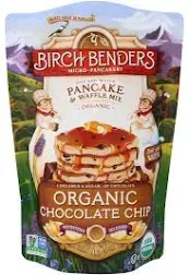 Birch Benders Organic Chocolate Chip Pancake and Waffle Mix, 16 Ounce -- 6 per case