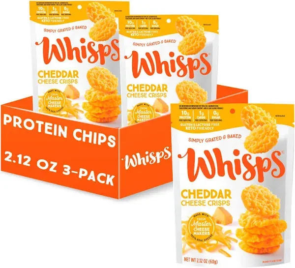 Whisps Cheddar Cheese Crisps