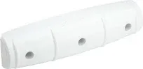 Attwood® 93532-1 - SoftSide 18&quot; L x 4-1/2&quot; H x 3-1/2&quot; T White PVC Straight Mount Dock Bumper