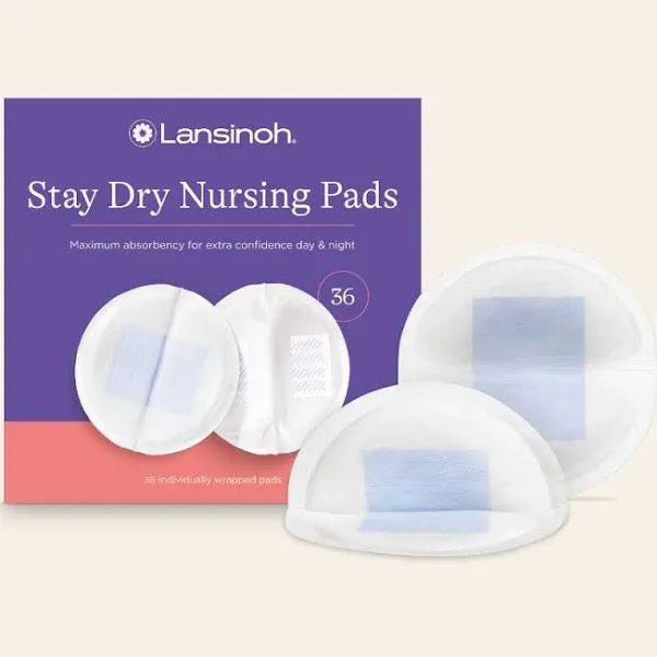 Lansinoh Disposable Ultra Thin Nursing Pads Super Absorbent (36 ct)