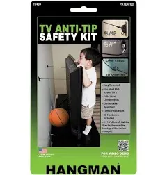 Hangman TV400B Anti-tip Kit for Flat Screen TVs