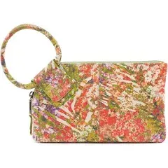 Hobo International SABLE Wristlet Clutch Tropic Print NWT