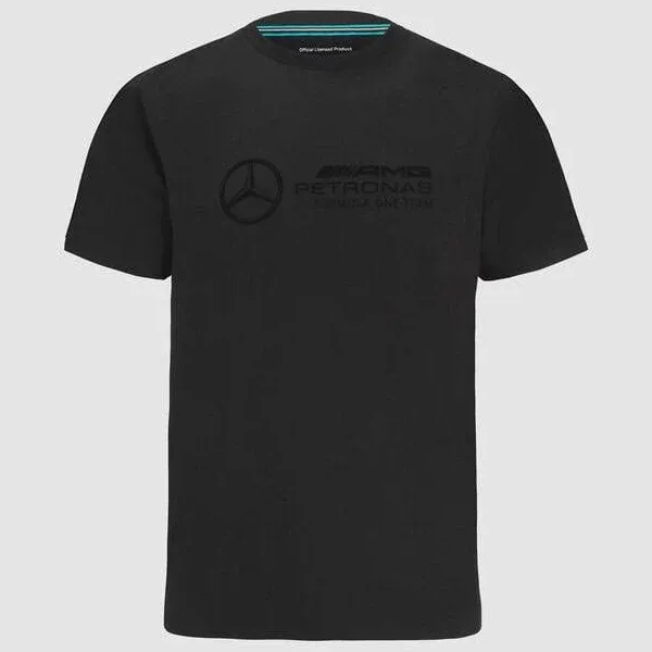 Mercedes AMG F1 Men's Stealth Logo T-Shirt