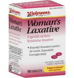 Walgreens Woman's Laxative Tablets - 90 ea