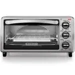 Black & Decker 4-Slice Toaster Oven - To1313sbd