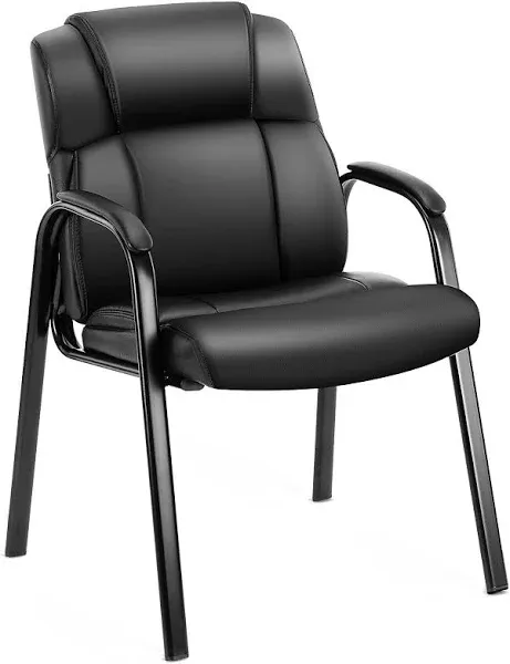 DUMOS Leather Waiting Room Chairs (Set of 4)