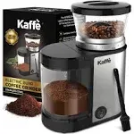 Electric Coffee Burr Grinder - 5.5oz - Stainless Steel (Cleaning Brush Included)