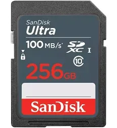 SanDisk Ultra 256GB SDXC Memory Card